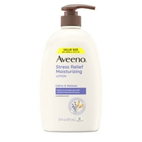 Aveeno Stress Relief Moisturizing Body Lotion with Lavender Scent, 33 fl oz