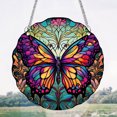 thumbnail image 4 of Adorno de Ventana Acrílico Impermeable Cgtredaw Mariposa 20x20cm, 4 of 9