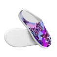 thumbnail image 3 of Lsque Flying Butterflies Pattern Womens Comfort Cotton on Scuff With Memory Foam and Anti-skid Sole Slipper-46/47, 3 of 7