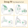 thumbnail image 6 of Maymom 13 mm Flange Insert (Green) Compatible with Elvie Single/Double Electric, Elvie Stride 24 mm Cup, 2 pc, 6 of 8
