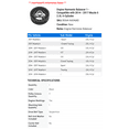 thumbnail image 2 of Engine Harmonic Balancer 1 - Compatible with 2014 - 2017 Mazda 6 2.5L 4-Cylinder - Autopart Premium, 2 of 2