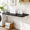 Black-32'' x 16'', variant on Black Folding Wall Mount Table, 40'' x 20'' Wooden Desk for Laundry, Work, and Daily Use