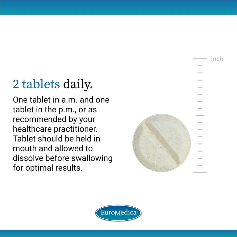 EuroMedica Clinical Glutathione - 60 Slow Melt Tablets - Walmart.com