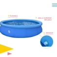 thumbnail image 4 of Alberca Piscina Circular Inflable Marin Blue 4.2 mts azul 6.49 pulg Jilong 17796, 4 of 9