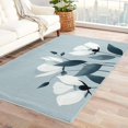 thumbnail image 1 of Flower Rugs for Living Room Bedroom - Modern Rug 5x8 - Floral Carpet for Home Decor - Washable Non Slip Patterned Indoor Large Area Rug - Soft & Low Pile (ZJ&571), 1 of 7