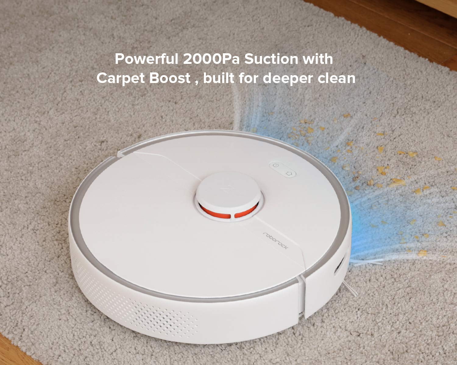 Roborock S6 Pure Robot Vacuum and Mop, Multi-Floor Mapping, Lidar  Navigation, No-go Zones, Selective Room Cleaning, Super Strong Suction  Robotic Vacuum Cleaner, Wi-Fi Connected, Alexa Voic | Walmart Canada