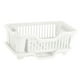 thumbnail image 1 of Estante para platos y escurridor de platos, herramienta multifuncional para cocina blanco, 1 of 9
