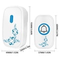 thumbnail image 2 of Wireless Doorbell 1 000ft Range Remote Door with 38 Melodies and LED Indicator, 2 of 8
