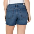 thumbnail image 3 of Seven7 Women's Denim Frayed Hem Slim Fit Weekend Short (Wild Fire, 4), 3 of 3