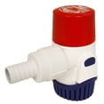 thumbnail image 1 of Rule Bilge Pump 20SA Automatic Submersible; 800 Gallon Per Hour Flow Rate; 3/4 Inch Hose; 2.9 Inch Width x 4.7 Inch Height; 12 Volt DC; Built-In Thermal Cut-Off; Stainless Steel Shafts, 1 of 2