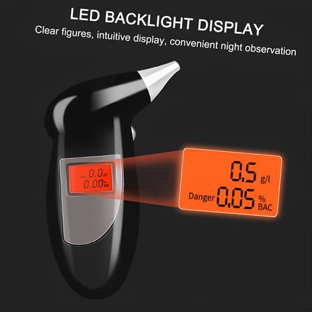 GJX Breathalyzer,Portable Breath Tester for Personal and Car Use