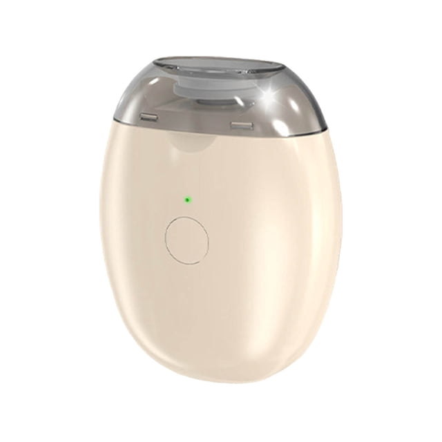 Smart Fingernail Grinder Quiet Smart Nail Trimmer Automatic Fingernail Grinder With LED Light & 3 Speed Settings Automatic Nail Trimming For Kids Adults-C