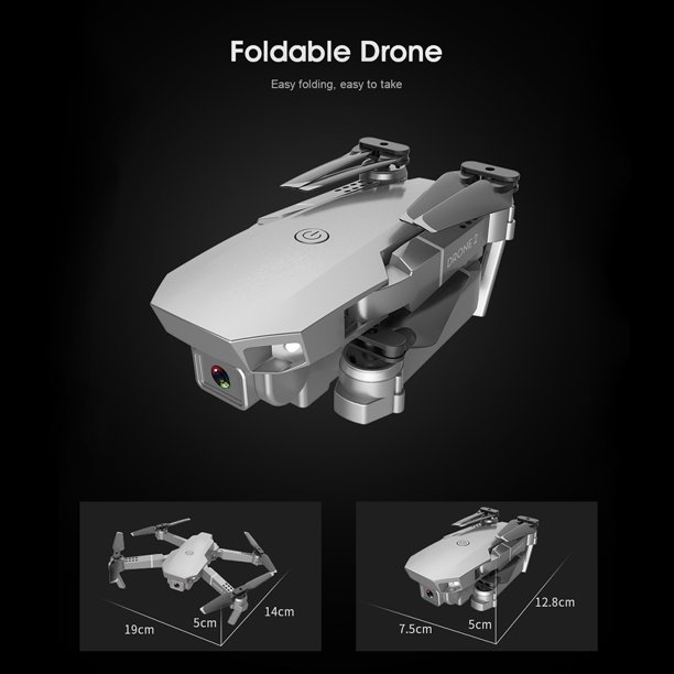 WLR/C E68 720P Cámara FPV Altitude Hold RC Quadcopter con 2 baterías Likrtyny Para estrenar