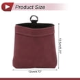 thumbnail image 4 of Estuche para Gafas de Sol de Coche Unique Bargains Soporte Universal para Gafas de Sol de Coche Franela Metal Rojo 13.5x12cm 1 Set, 4 of 7