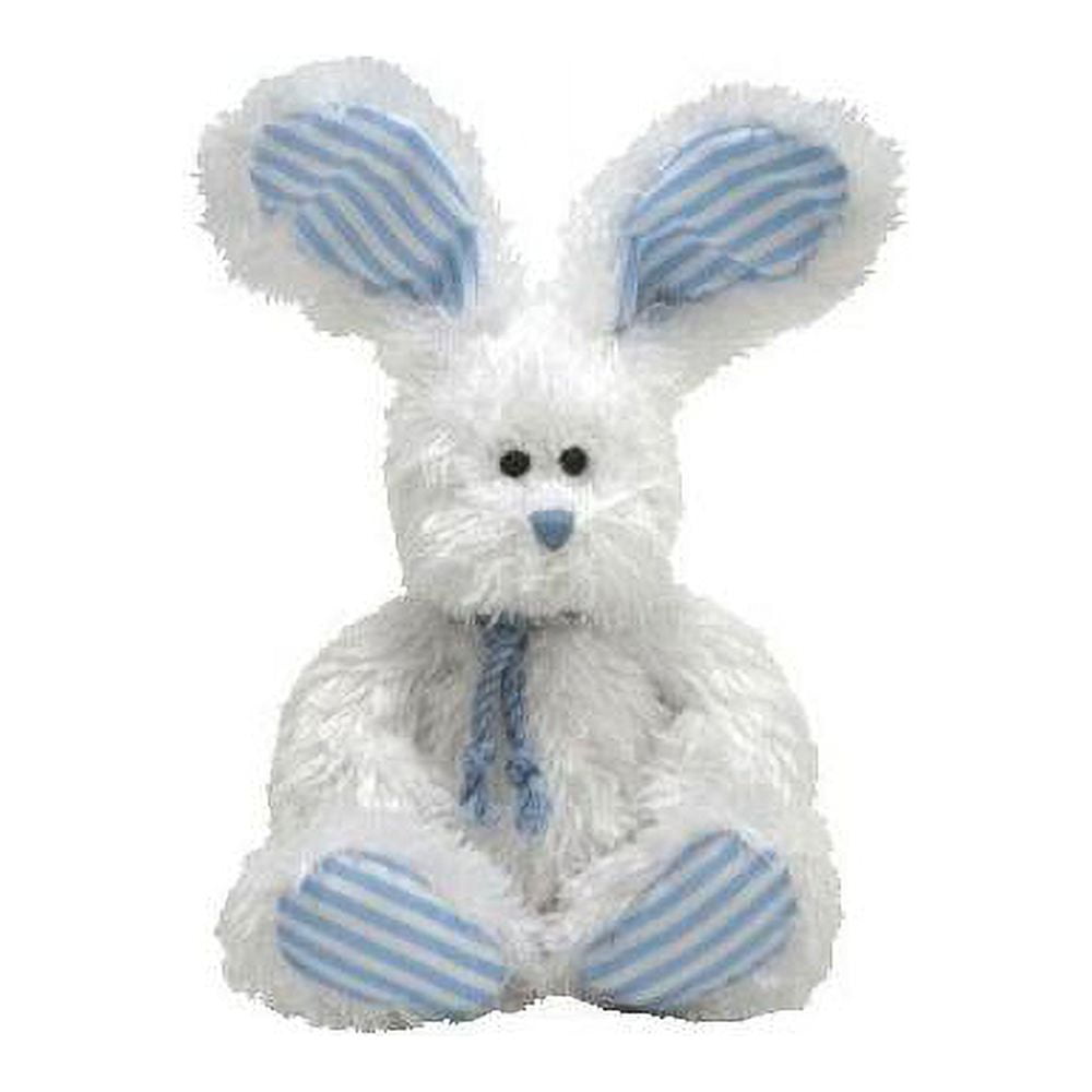 Ty Beanie Bellie BLUFORD - Navy Blue Easter Bunny Plush 6" Stuffed Animal