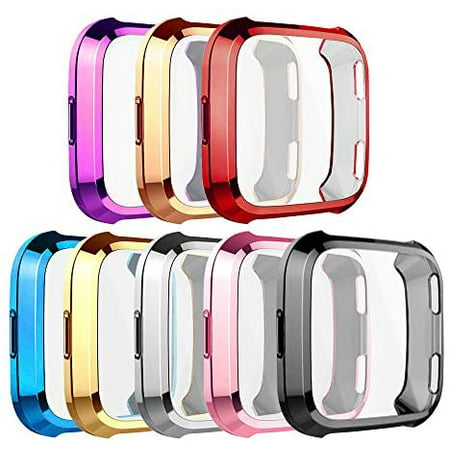 [8-Pack] Screen Protector Case Compatible with Fitbit Versa Cover,All ...