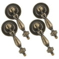 thumbnail image 6 of Dayesque 4pcs Antique Cabinet Knobs and Pull Handles Vintage Dresser Drawer Hardware for Door and Furniture Home Improvement, 6 of 8