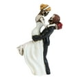 thumbnail image 5 of Love Never Dies Day Of The Dead Wedding Skeletons Groom Lifting Bride Figurine, 5 of 7