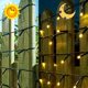 thumbnail image 2 of Paquetes de guirnaldas de luces solares para exteriores, 240 LED, 24 m, extra largas, súper brillantes, luces de hadas impermeables con energía solar, 8 modos de centelleo para Navidad, patio, ár, 2 of 4