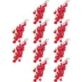 thumbnail image 1 of Wosthever 10 piezas flores artificiales Rosa roja, 1 of 6