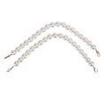 thumbnail image 1 of Cadena De Bolso De Cuentas De Perlas, Elegante Simplicidad Multifuncional DIY Cadena De Bolso De Cuentas De Perlas Para Bolso Para Carteras Para Bolsos Cergrey 14 mm, 1 of 8