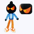 thumbnail image 2 of Peluche Friday Night Whitty, peluche Tricky Madness Combat, peluche Friday Night Funkin, peluche FNF, Pico, Whitty, Tricky, el mejor regalo para fans de FNF, 14.5 pulgadas, 2 of 6