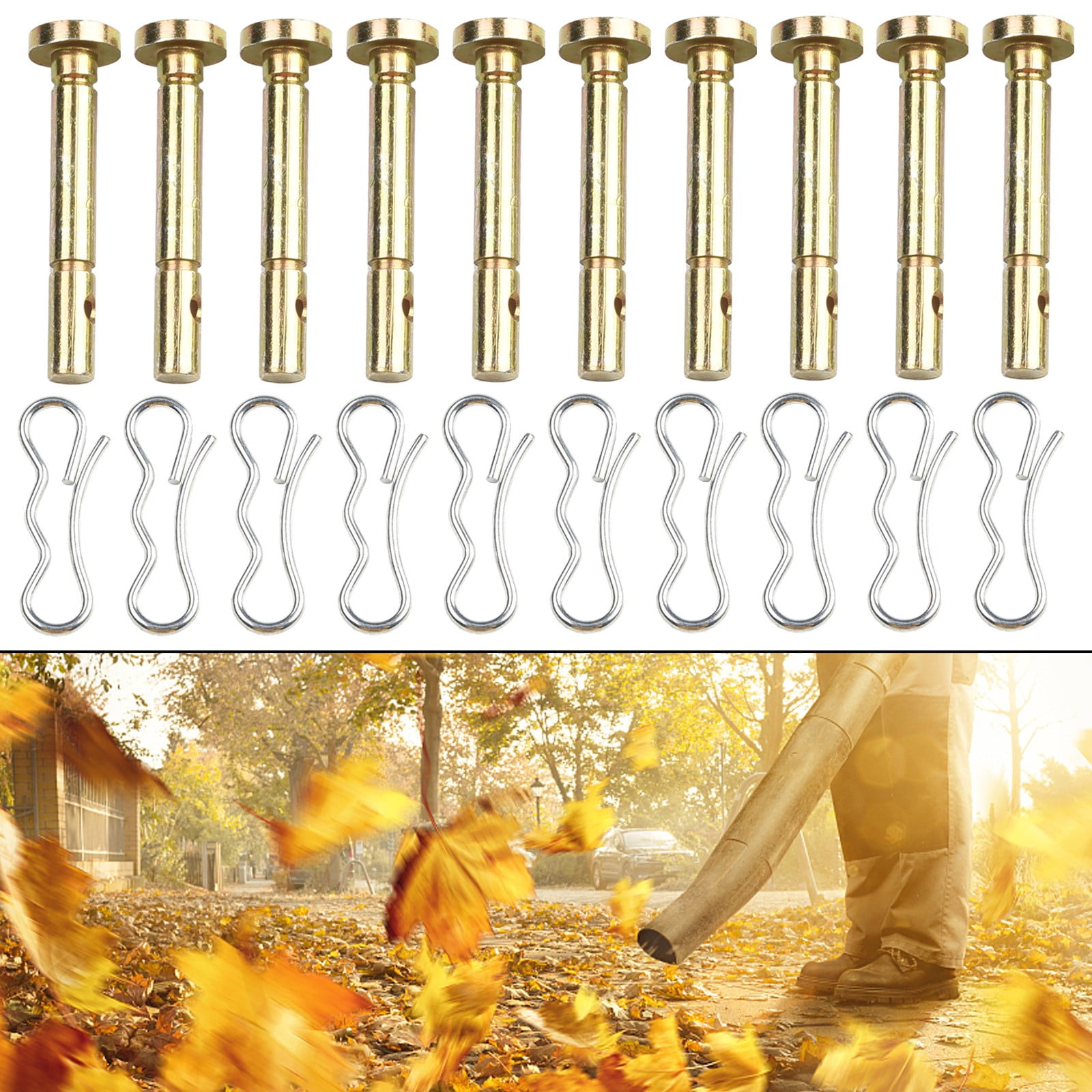 10PCS Shear Pin And Split Pin Kit For Snow Blower ... – Vicedeal