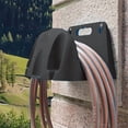 thumbnail image 4 of Hose Holder Pipe Hanger Black Hook Garden Wall Mounted Rust Free Rust Free Hanger, 4 of 5