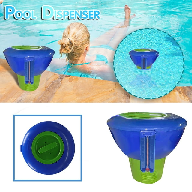 Chmadoxn Swimming Pool Telescopic Floating Water Box Pool Dosing Device 2ml pool Dispenser