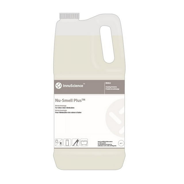 Nu-Smell Plus, Contrôleur Qui Élimine les Odeurs d'Urine et de Matières Fécales, 4L