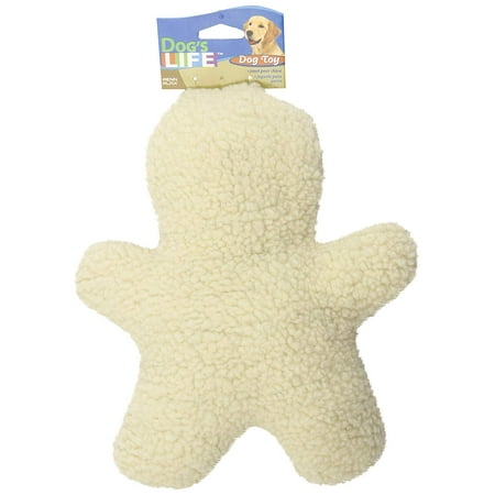 Penn Plax Dog Toy Soft Fleece Man Shaped Tug Toy with Squeaker for Medium Sized Dogs, 12 Inches, Keep your dog busy and active with this toy..., By Dog (Best Toys To Keep Dogs Busy)