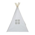 thumbnail image 4 of Pacific Play Tents Plain White Tee Pee, Child, 4 of 12