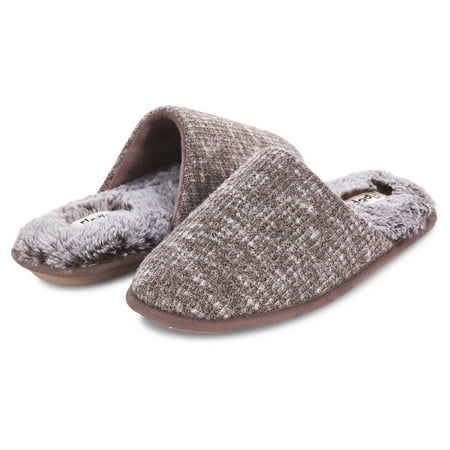 

Floopi Womens Knit Scuff Indoor/Outdoor Memory Foam Slippers