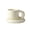 White, variant on Nordic Ceramic Chunky Mug - Large Capacity Coffee Cup for Cozy Home and Office Use, Perfect for Breakfast and Valentine Gifting