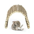 thumbnail image 3 of Puente De Madera Para Hámster, Animal PEQUEÑO, Puente Flexible Para Conejillos De Indias, Hurones, Erizos, Chinchillas, Conejos Pequeños, 3 of 7