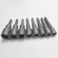 thumbnail image 5 of 8pcs 1/4 inch Hex Magnetic Nut Driver Socket Set Metric Impact Drill Bits 6 to 13mm Adapter, 5 of 8