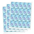 thumbnail image 4 of 60 Blue Baby Its Cold Outside Baby Shower Miniatures Candy Bar Wrapper, Snowflakes Its a Boy Baby Shower Miniatures Candy Bar Stickers, Decorations, Blue, 4 of 5