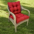 TOPCHANCES Outdoor Chair Cushion, Patio Garden Seat Pad, All Weather