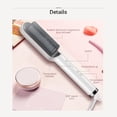 thumbnail image 4 of Multifunctional Mini Hair Straightening & Curling Brush with Negative Ion Technology - 130℃~200℃ Adjustable Temperature, 45W Power, US Plug - Available in Black+Blue, Black+Rose Red, White - ABS &, 4 of 6
