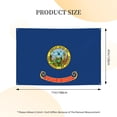 thumbnail image 5 of Idaho State Seal Flag Sign Banner, Hanging Banners Backdrop Festive Party Decor for Indoor Outdoor, 47 x 71 Inches, 5 of 7