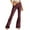 Brown, variant on YYDGH Flare Jeans for Women Ladies Elastic Pull-On Skinny Flared Bootcut Denim Jeggings