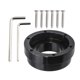 thumbnail image 1 of Aluminum Steering Wheel Adapter Plate for G29 G920 G923 13/14in 70mm PCD Racing Car Game Modification Game Replace Part Silver, 1 of 4