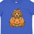 thumbnail image 4 of Inktastic Halloween Goldendoodle Pumpkin Boys or Girls Toddler T-Shirt, 4 of 5