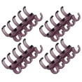 thumbnail image 3 of Porous Plastic Clip,20Pcs Binding Rings Segmented Binding Rings Plastic Binding Rings Sleek Aesthetic, 3 of 12
