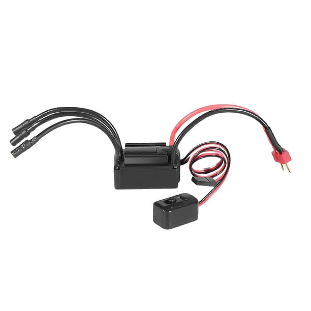 35A 105A Brushless Waterproof ESC Electronic Speed Controller For 1/8 Remote Car Accessories Replacement Red