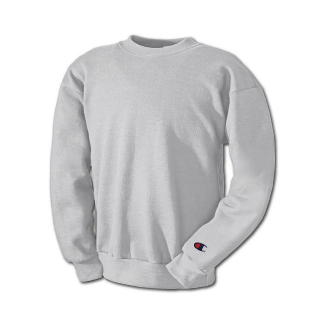 Champion Chandail Molletonné Éco Double Dry pour Homme, 2TG, Gris Argenté