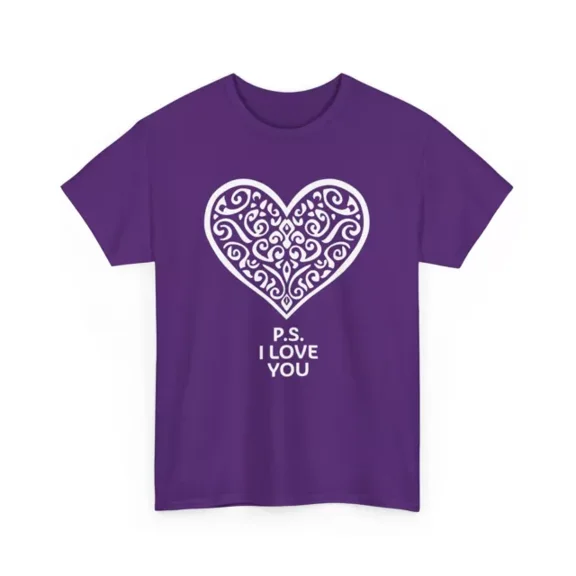 DOPASHIRT Ps I Love You Day Purple T-Shirt Unisex S-5XL Hot Trending Shirt, Vintage Birthday Gift