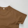 thumbnail image 5 of Zpanxa T-Shirts pour Garçons Couleur Unie Été Mince Manches Courtes Décontracté Col Rond Haut en Coton 5 Ans, 5 of 5