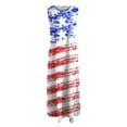 thumbnail image 2 of OAVQHLG3B Womens Dresses Sun Dresses Women Summer Casual 4th of July Outfits American flag Casual Sleeveless Printed Summer O-Neck Dress, 2 of 4
