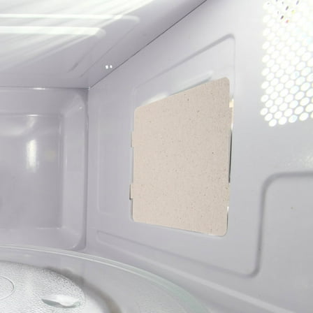 GARVALON 6Pcs Microwave Oven Mica Plate Mica Sheets for Microwaves Silver Rectangular Shape Home Appliance Repair